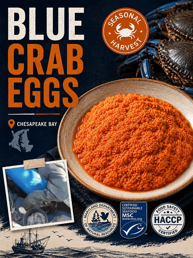 🦀Maryland-Chesapeake Bay blue crab eggs-Skye